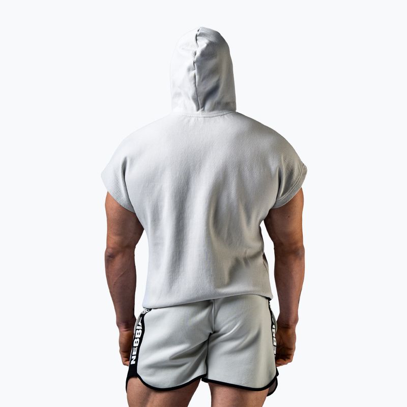 Felpa da allenamento uomo NEBBIA Hero light grey 2