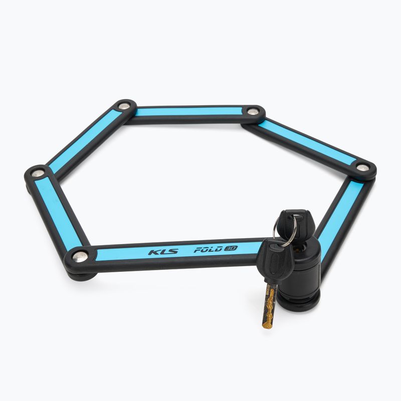 Lucchetto per bicicletta Kellys Fold 30 blu 4