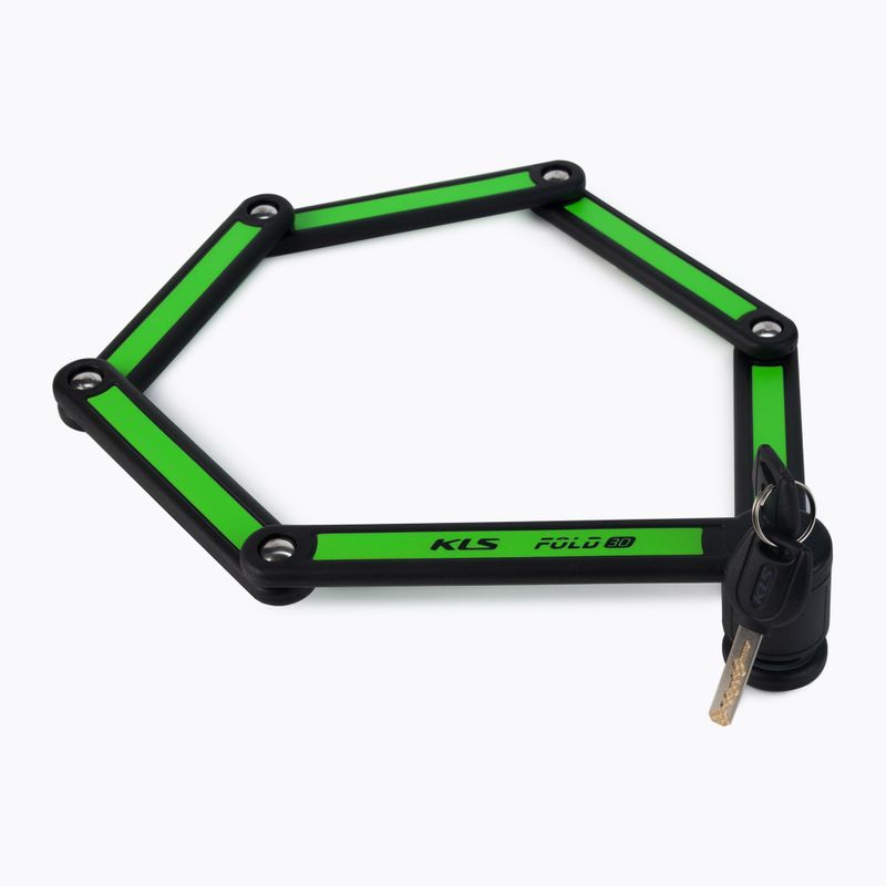 Lucchetto per bicicletta Kellys Fold 30 verde 2