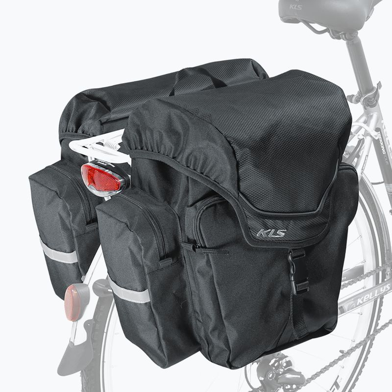 Kellys Adventure 40 l borsa da bicicletta nera