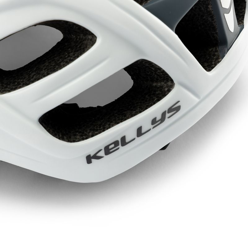 Casco da ciclismo da uomo bianco Kellys Dare 7