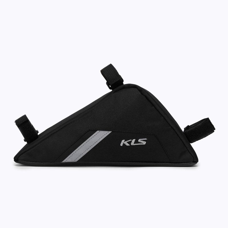 Borsa Kellys Triangle Eco nera con telaio per bicicletta 3