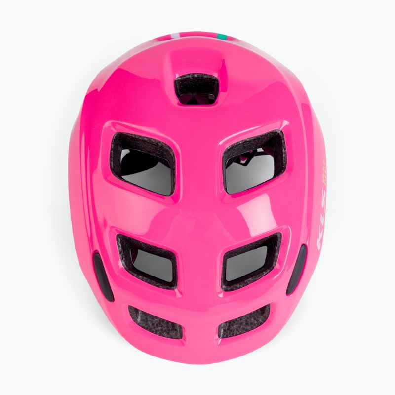 Casco da bici per bambini Kellys Zigzag 022 rosa 5
