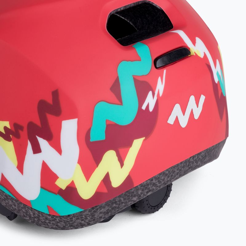 Casco da bici per bambini Kellys Zigzag 022 rosso 7