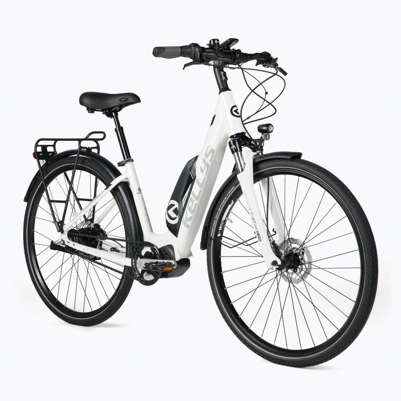 Kellys Estima 40 36V 14Ah 504Wh bicicletta elettrica bianca 2
