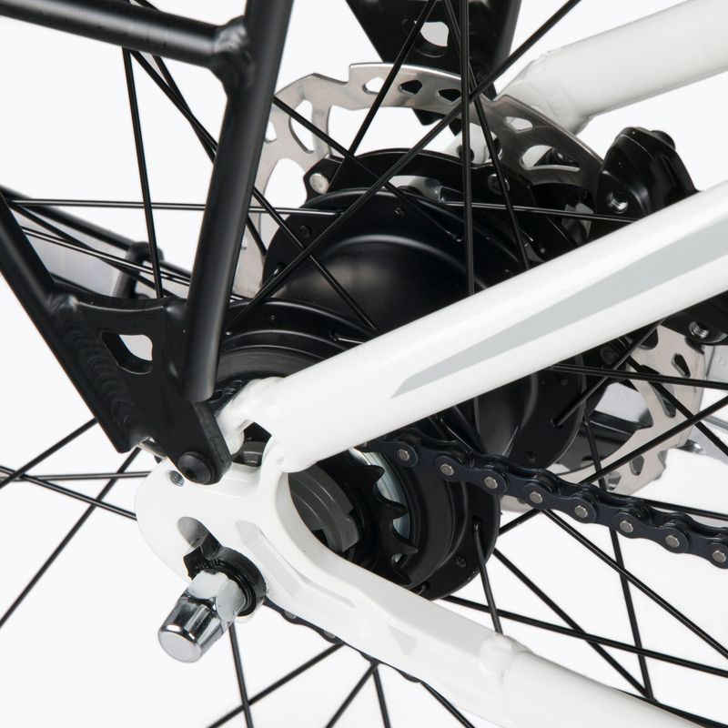 Kellys Estima 40 36V 14Ah 504Wh bicicletta elettrica bianca 13