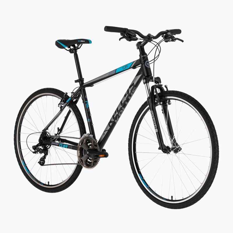 Kellys Cliff 10 cross bike nero/blu 5