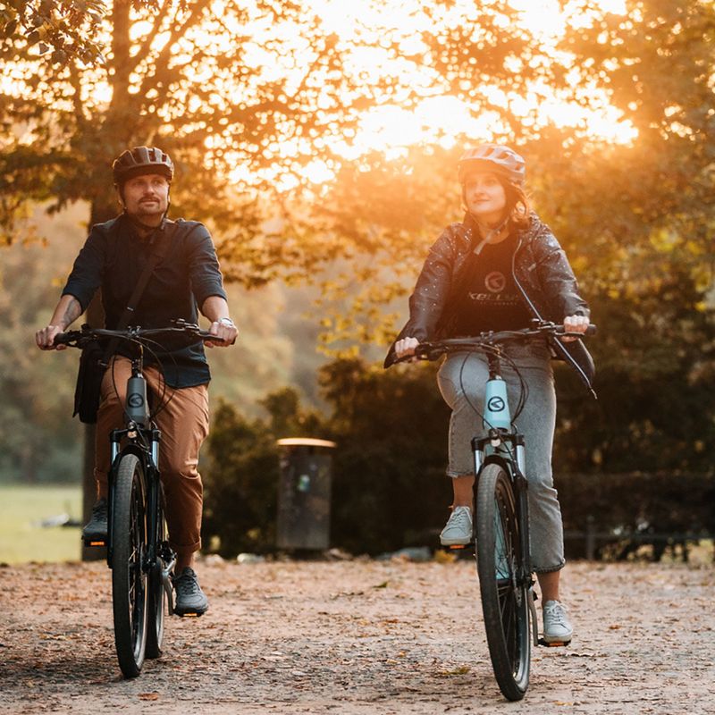 Bicicletta da trekking da donna Kellys Cristy 40 viola 7
