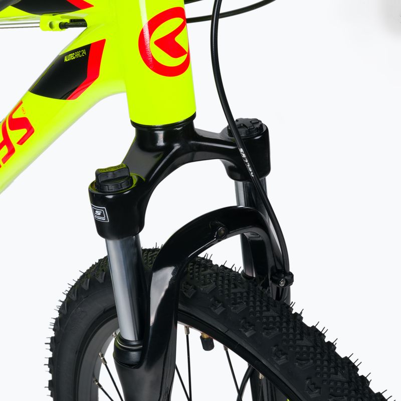 Bicicletta per bambini Kellys Marc 50 24" giallo 7
