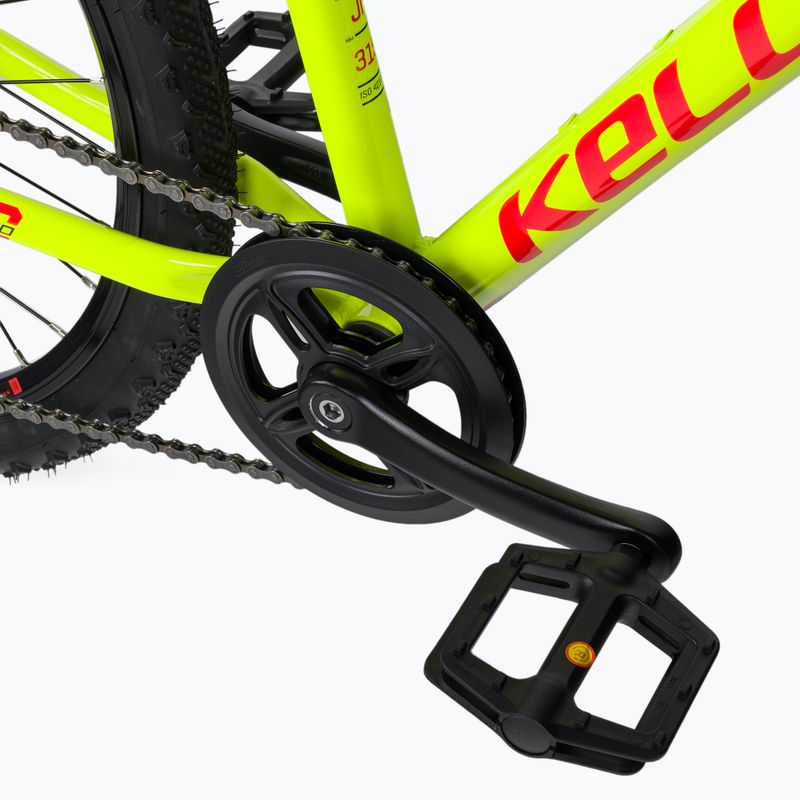 Bicicletta per bambini Kellys Marc 50 24" giallo 10