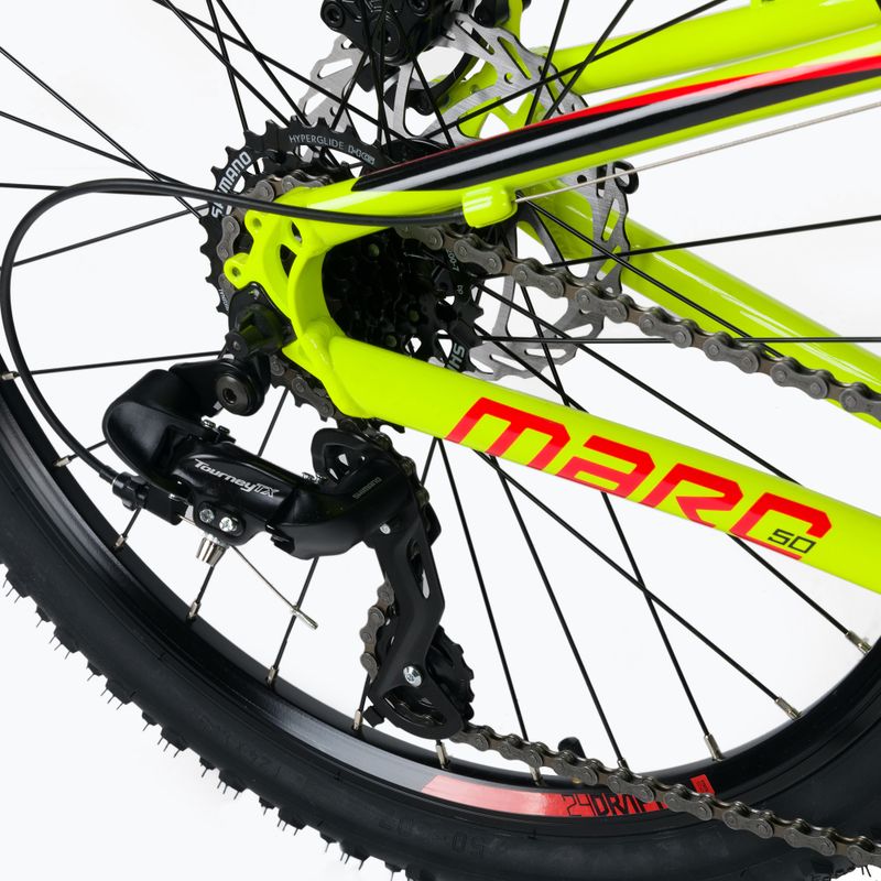 Bicicletta per bambini Kellys Marc 50 24" giallo 11