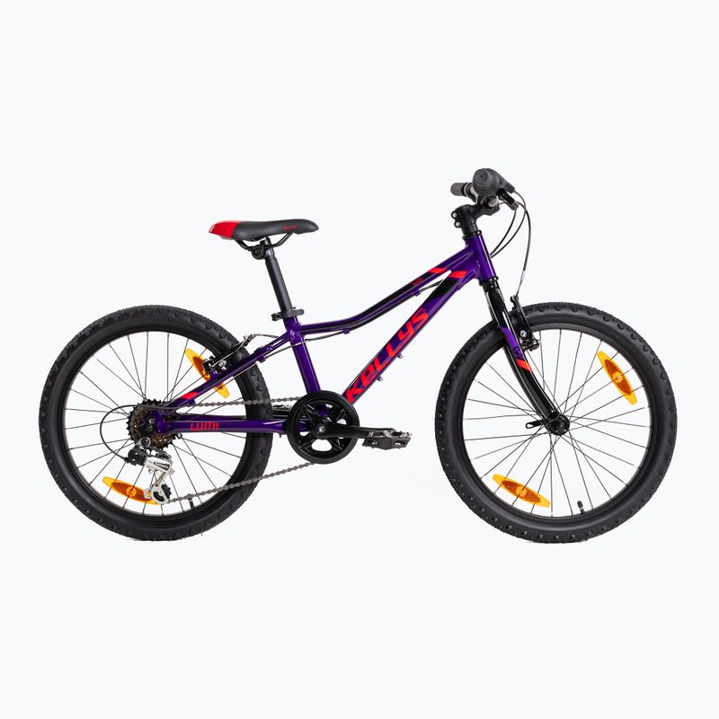 Bicicletta per bambini Kellys Lumi 30 20" viola
