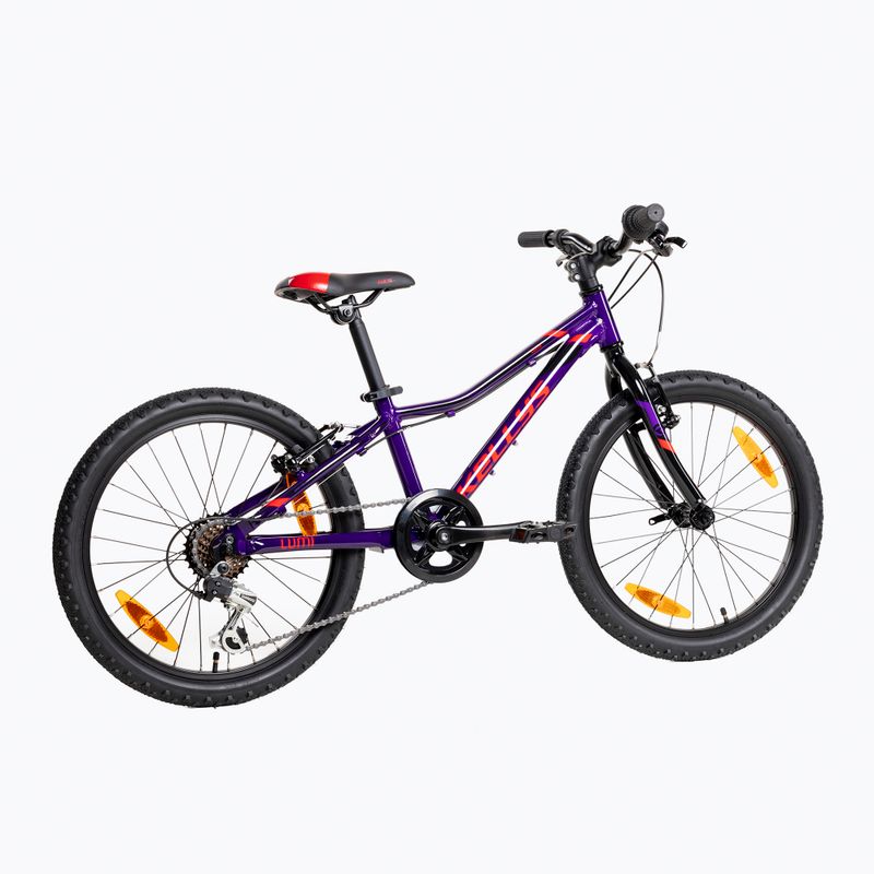 Bicicletta per bambini Kellys Lumi 30 20" viola 3