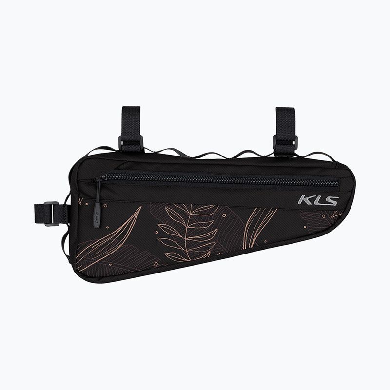 Kellys Borsa rettangolare a fiori da 0,9 l per il telaio della bicicletta