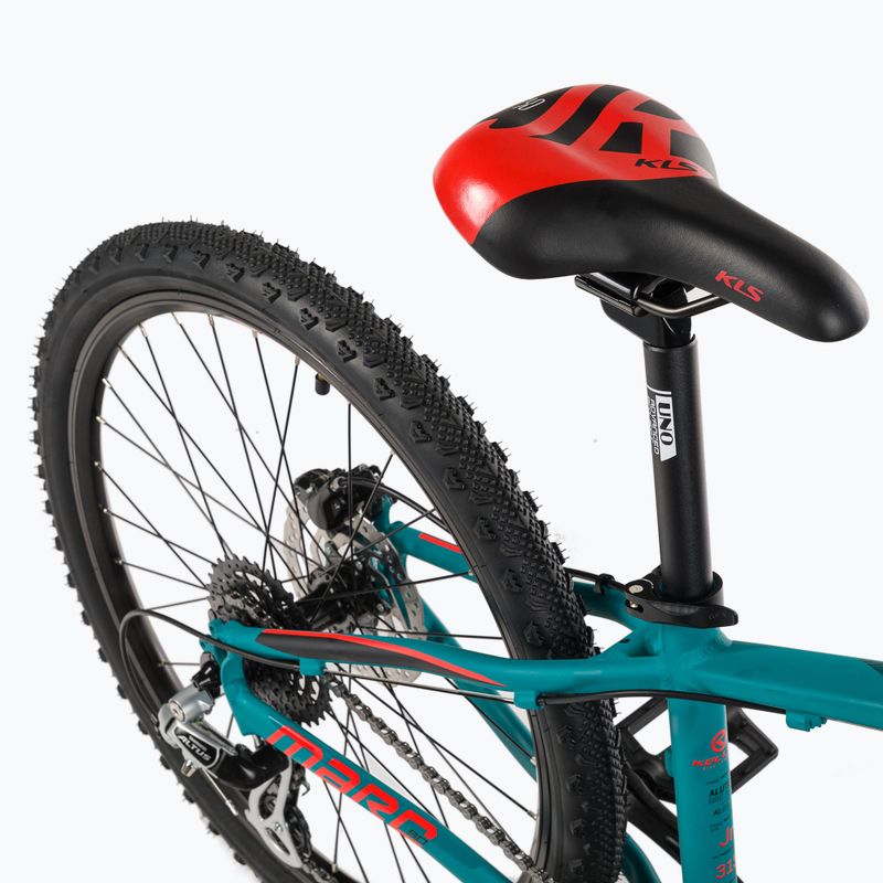 Bicicletta per bambini Kellys Marc 90 24" blu/arancio/nero 5