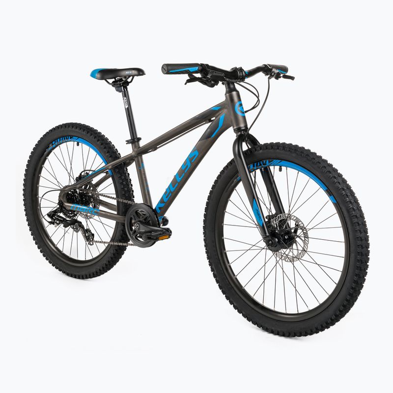 Bicicletta per bambini Kellys Marc 70 24" grigio/blu/nero 2