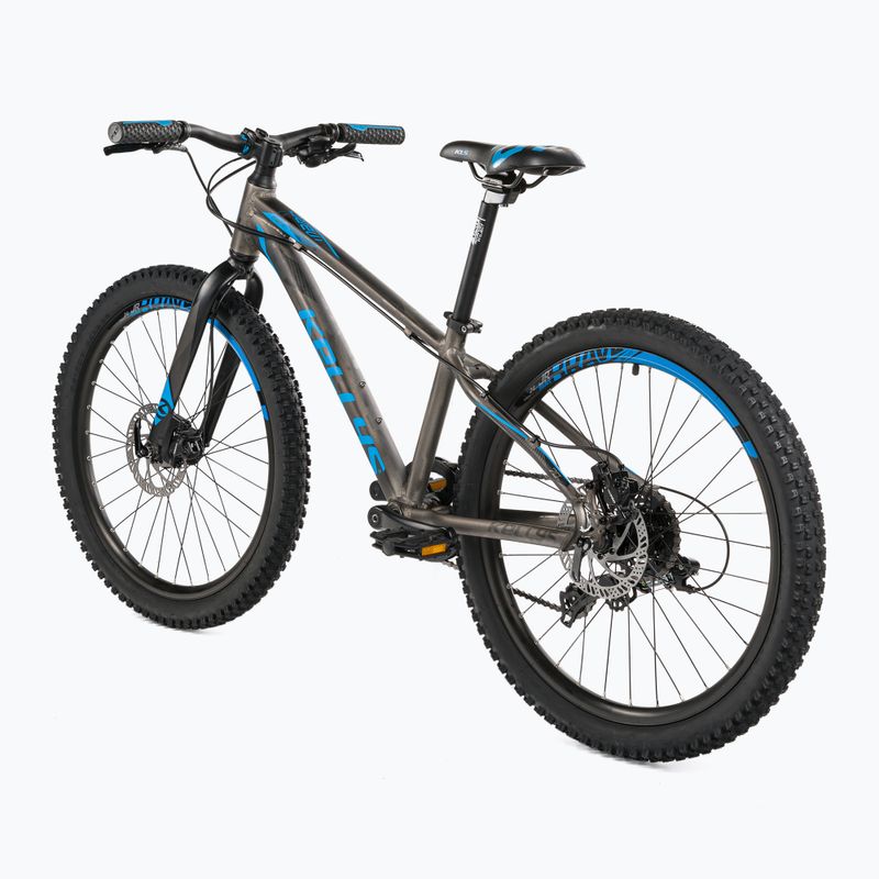 Bicicletta per bambini Kellys Marc 70 24" grigio/blu/nero 3