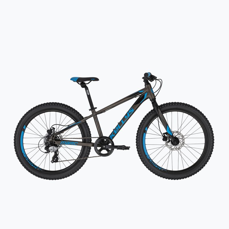 Bicicletta per bambini Kellys Marc 70 24" grigio/blu/nero 6
