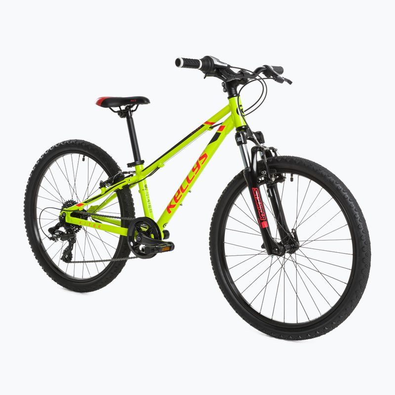 Kellys Kiter 50 bicicletta da bambino 24" giallo neon 2