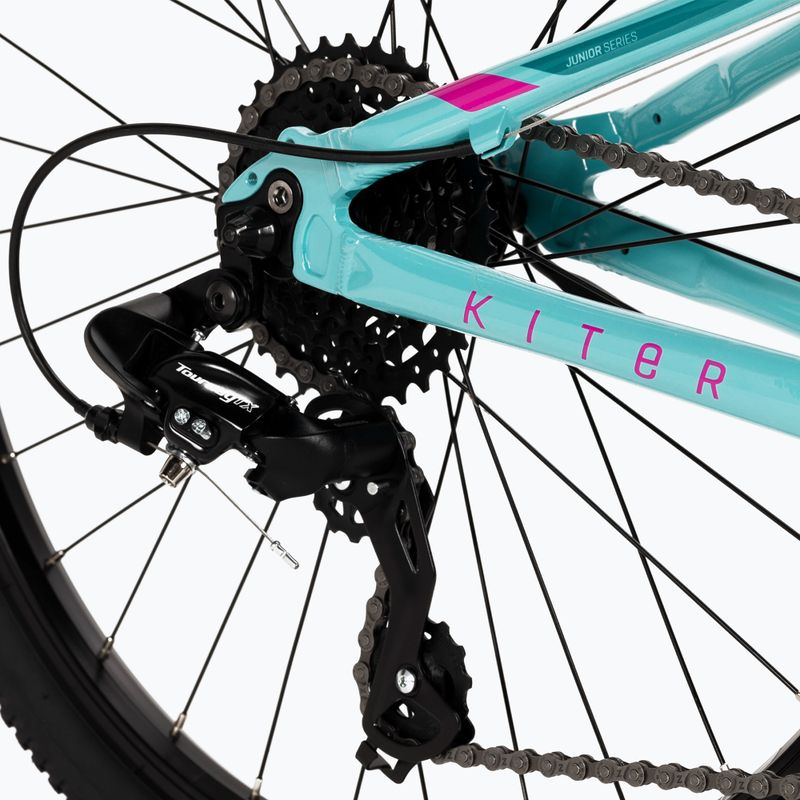 Kellys Kiter 50 bicicletta da bambino 24" turchese 76573 3