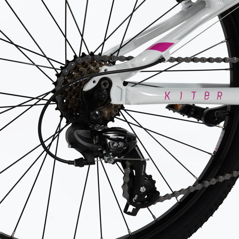 Kellys Kiter 30 bicicletta da bambino 24" bianco 3