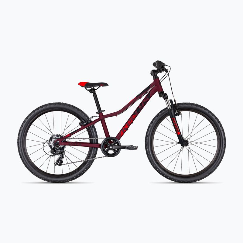 Kellys Kiter 50 24" prugna scuro bici da bambino