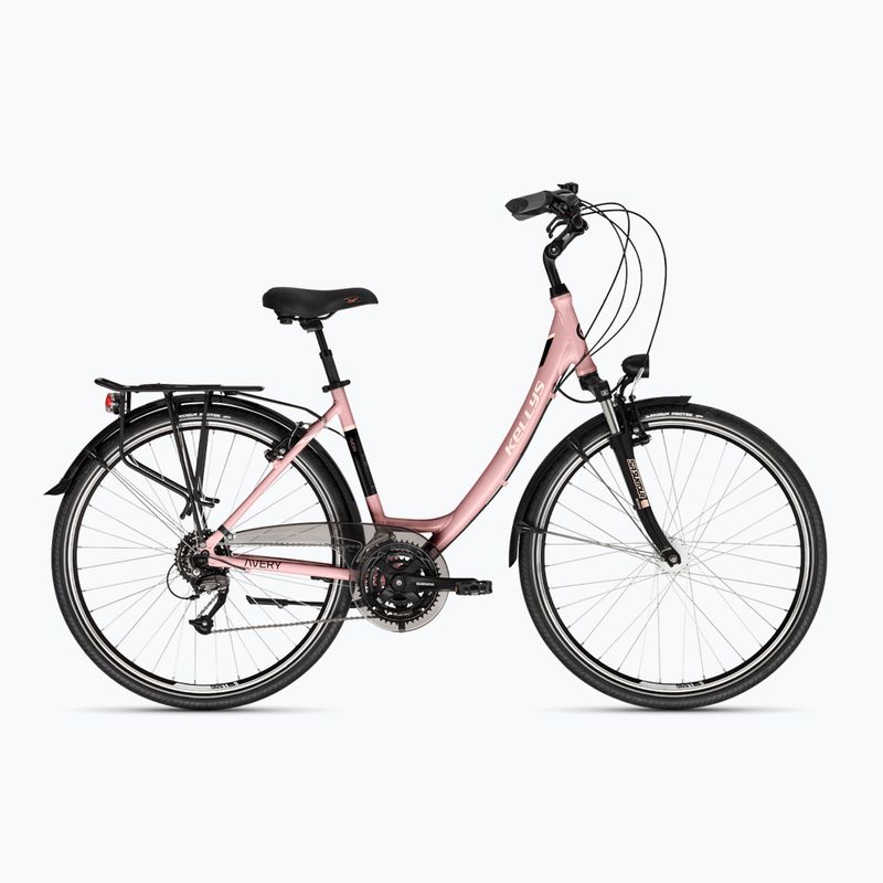 Bicicletta da città da donna Kellys Avery 70 28" oro rosa