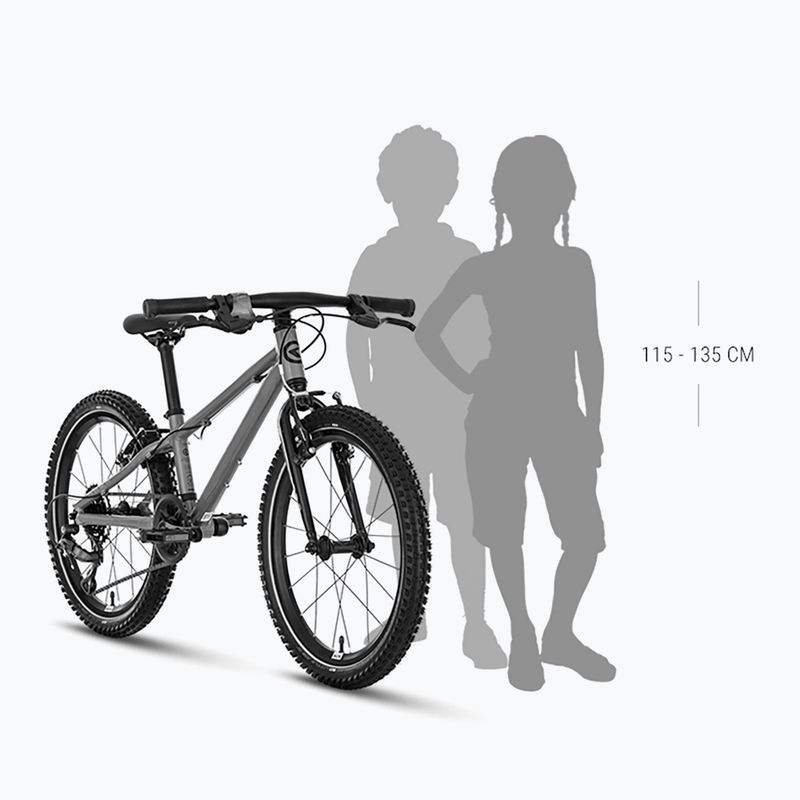 Bicicletta per bambini Kellys Naga Air 70 20" verde salvia 3