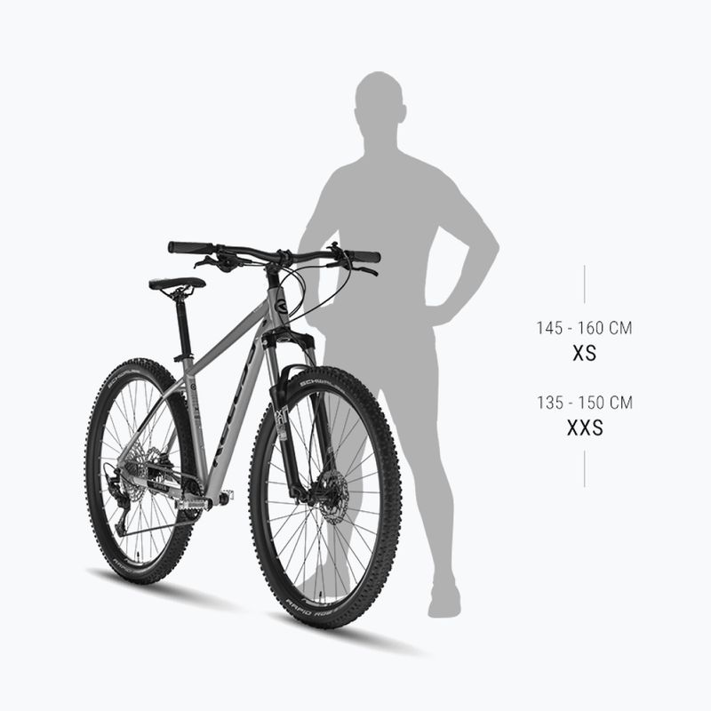 Kellys Spider X50 26" grigio grafite mountain bike 3