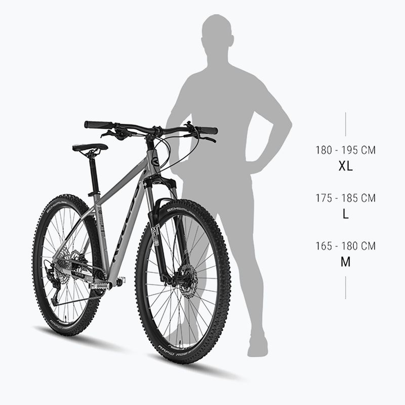 Bicicletta da montagna Kellys Spider X70 29" 2026 thunderstorm blue 3