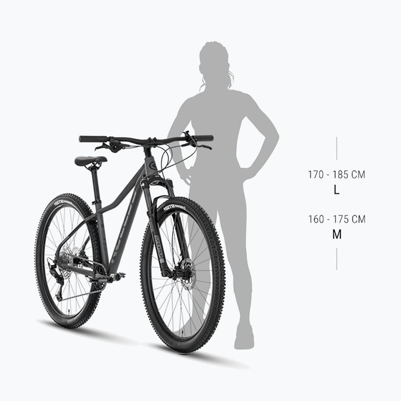 Bicicletta da montagna da donna Kellys Vanity X80 29" graphite grey 2