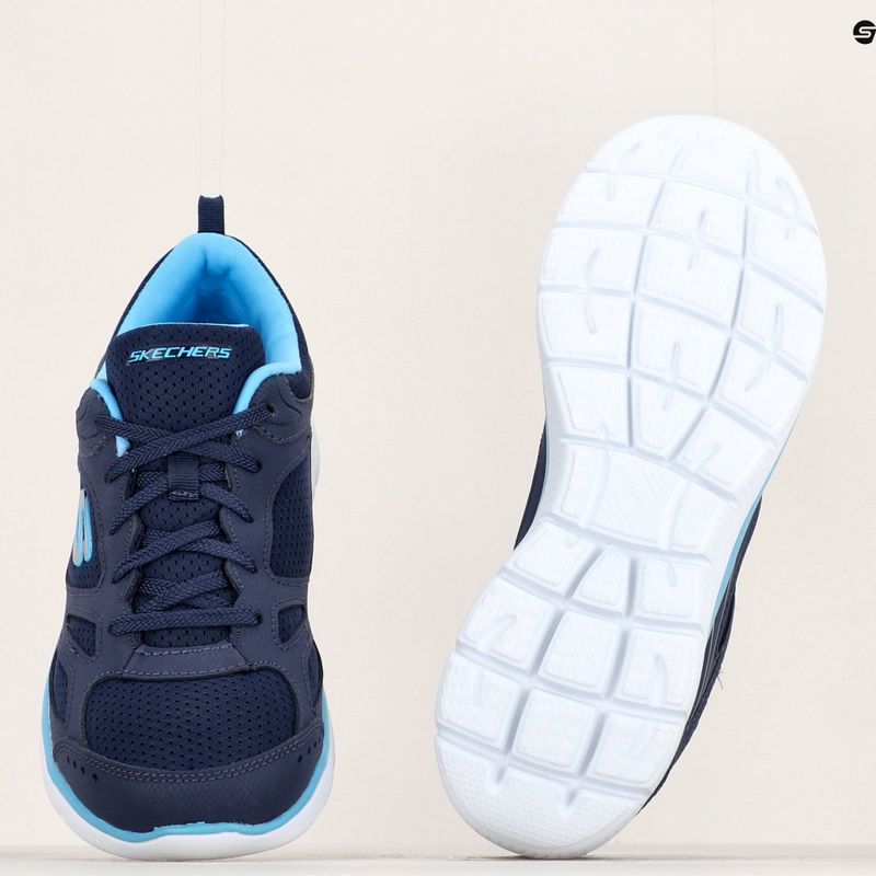 Scarpe SKECHERS Summits Suited donna blu/marino 17