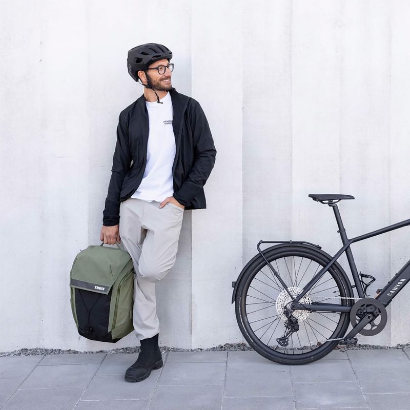 Zaino da bicicletta Thule Paramount 28 l verde morbido 5