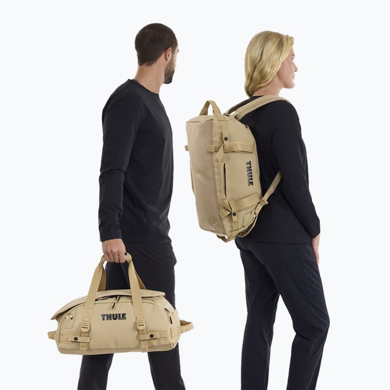 Borsa da viaggio Thule Chasm Recycled Duffel 30 l beige gentile 4