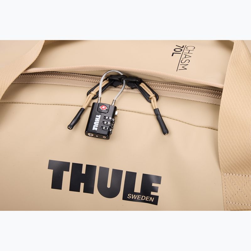 Borsone da viaggio Thule Chasm Duffel 70 l gentle beige 10