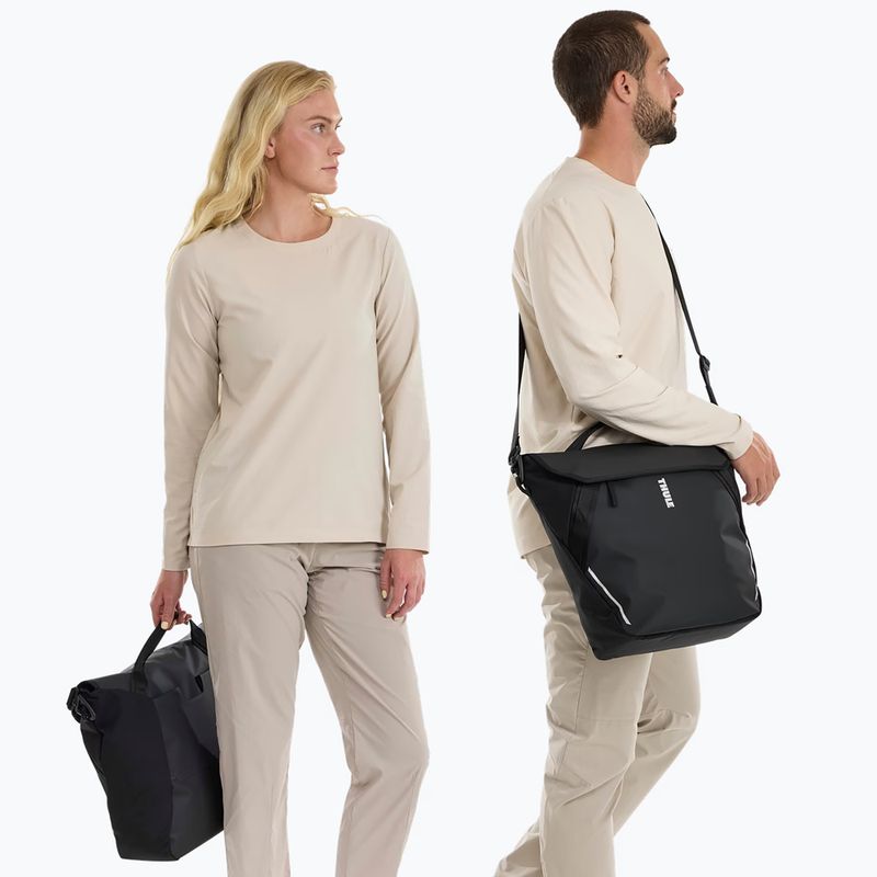 Borsa da bici per portapacchi Thule Chasm Courier Inlock 22 l black 5