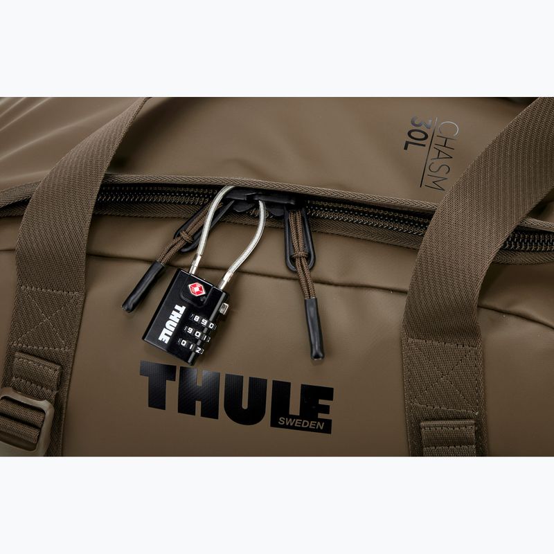 Borsa da viaggio Thule Chasm Duffel 30 l deep khaki 9