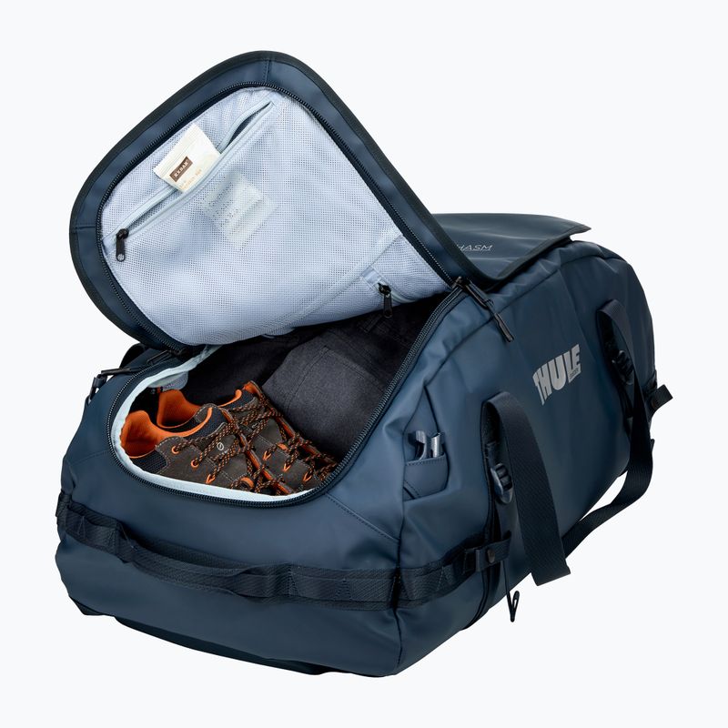 Borsa da viaggio Thule Chasm Duffel 90 l darkest blue 10