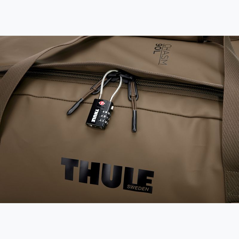 Borsa da viaggio Thule Chasm Duffel 90 l deep khaki 8