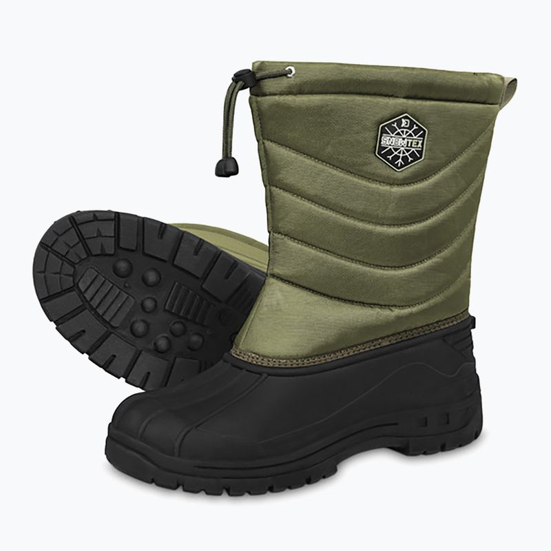 Pantaloncini isolati Delphin SnowTex verde/nero 8