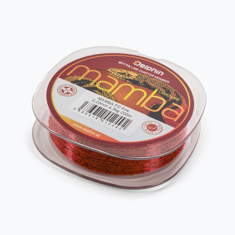 Set di alimentazione Delphin RedFEED Canna + mulinello + lenza 5