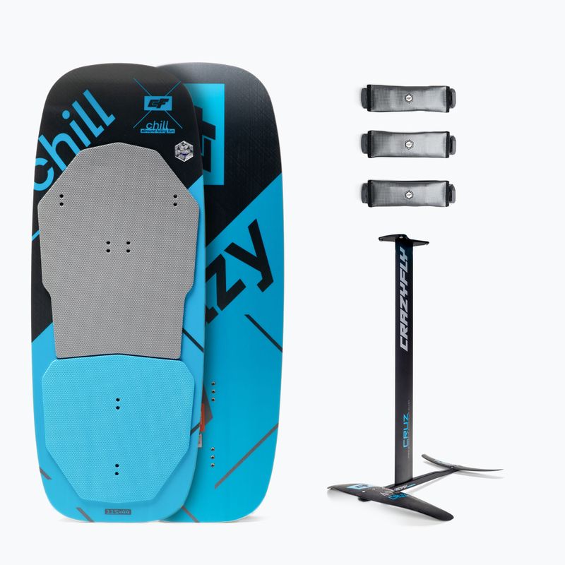 Tavola da kitesurf + hydrofoil CrazyFly Cruz 690 T011-0004