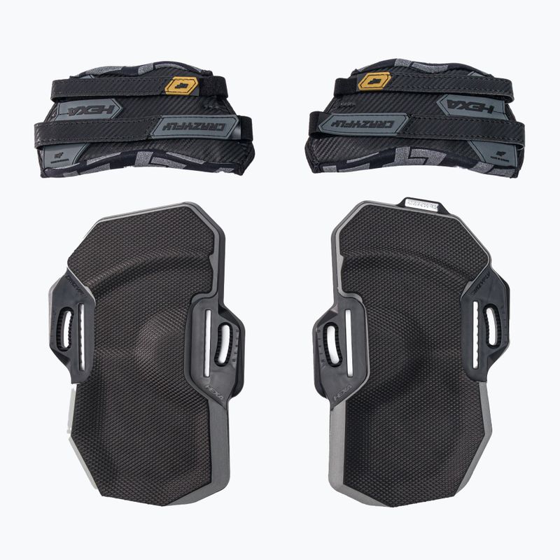 Pad e cinghie per kiteboard CrazyFly Hexa II LTD