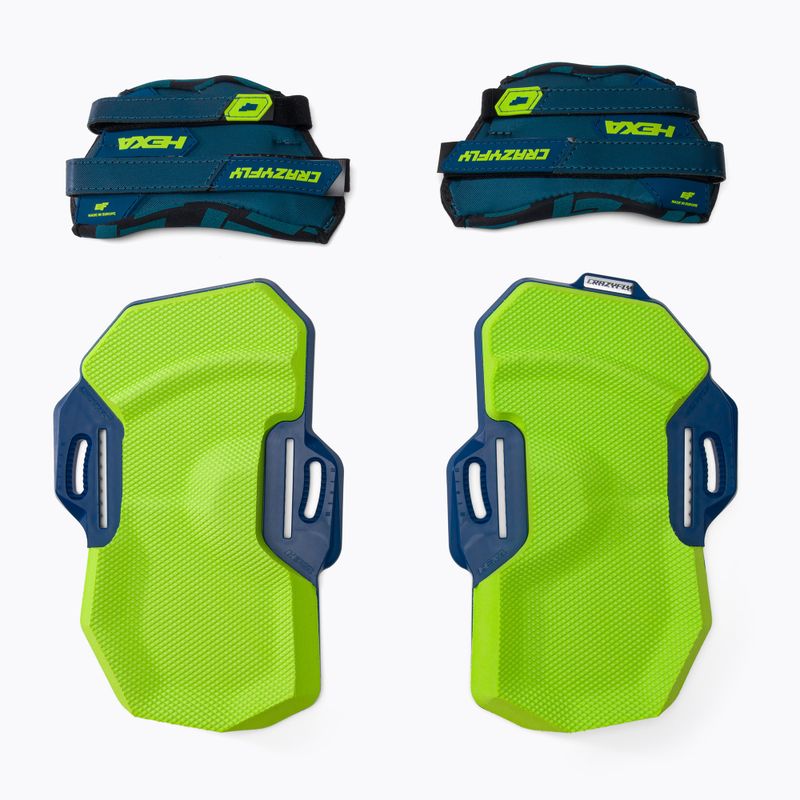 Kiteboard pads e straps CrazyFly Hexa II Binding Small