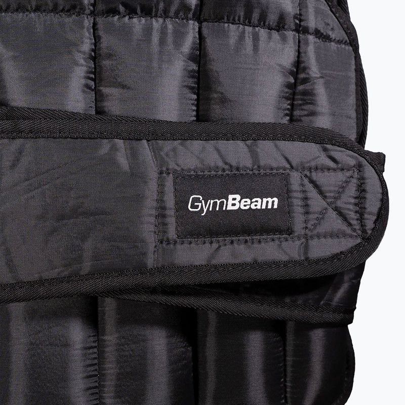 Gilet zavorrato per allenamento GymBeam Weighted Vest 10 kg black 2
