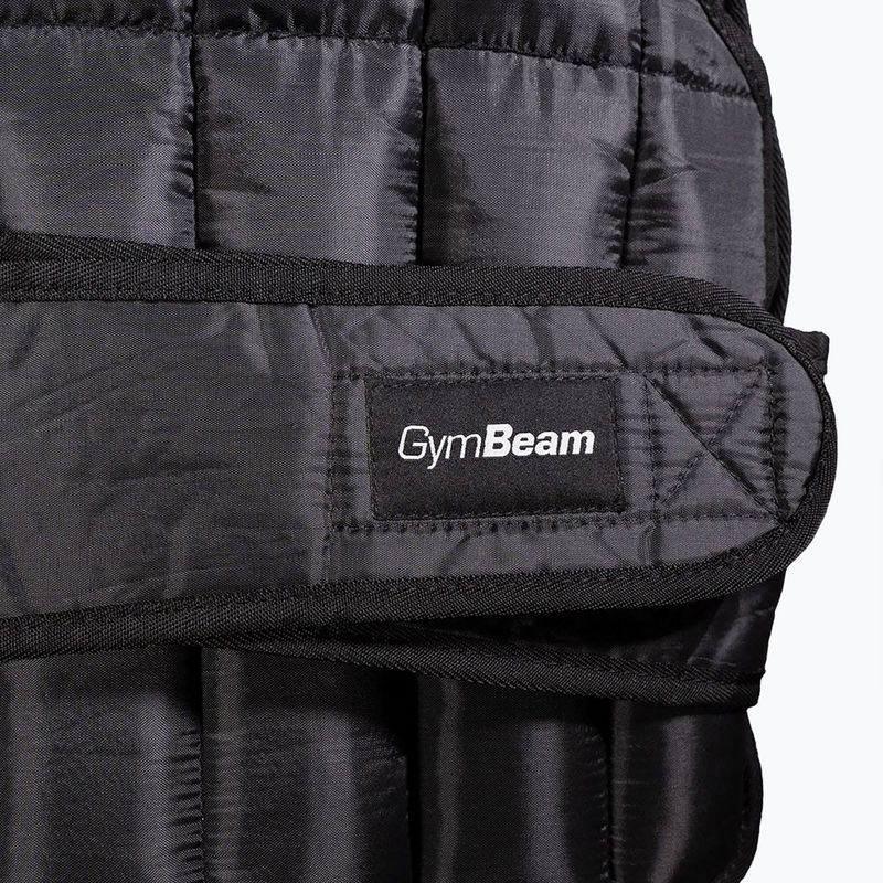 Gilet zavorrato per allenamento GymBeam Weighted Vest 15 kg black 3
