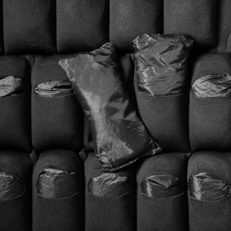 Gilet da allenamento zavorrato GymBeam 20 kg black 5