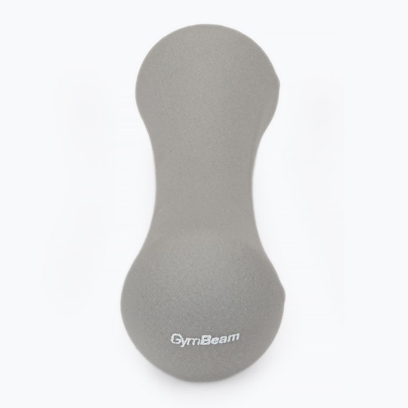 Manubri GymBeam Neoprene Dumbbells 2 x 1 kg light grey 2