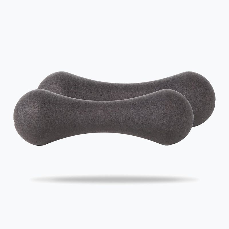 Manubri GymBeam Neoprene Dumbbells 2 x 3 kg dark grey 2