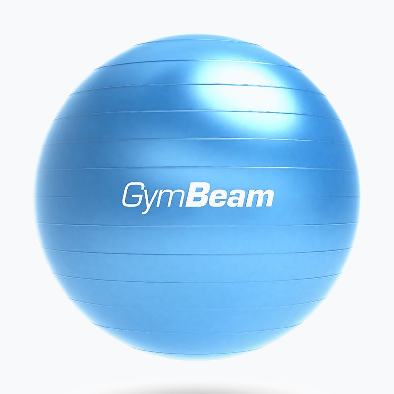 Palla da ginnastica GymBeam FitBall 85 cm blue